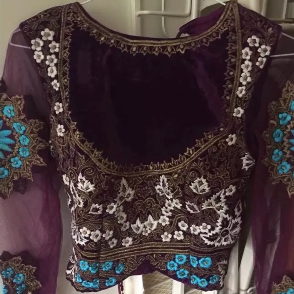 Indian wedding lehenga size S